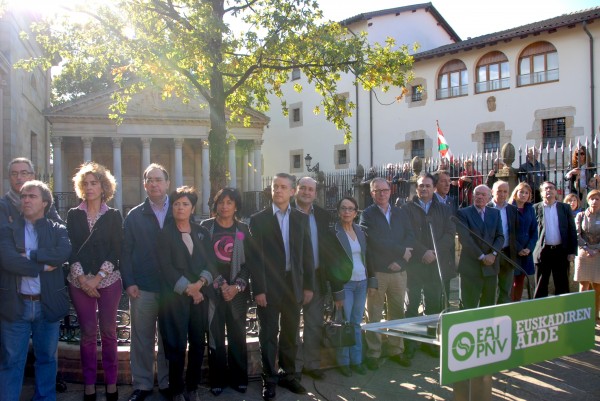 Acto en Gernika-Lumo - Euskadi, Nación Europea