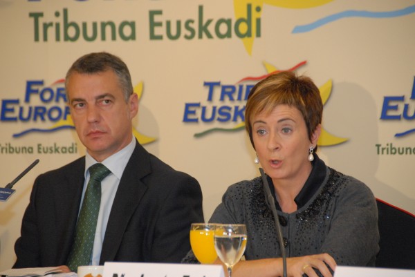 Candidatos de EAJ-PNV al Congreso en Foro Nueva Economía
