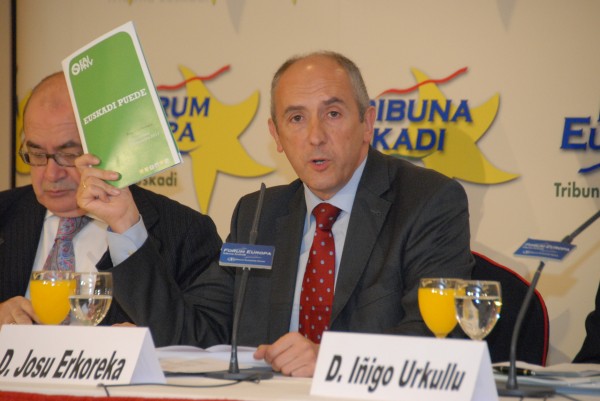 Erkoreka en el Foro Nueva Economía