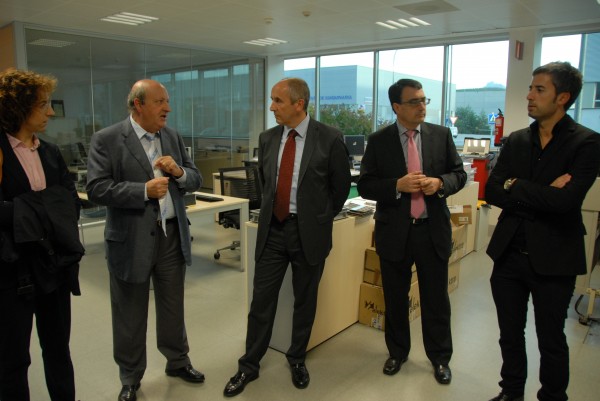 Erkoreka , Esteban, Irigoras, Totorikaguena y Zarrabeitia visitan Azterlan, Durango