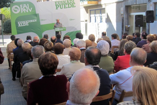 Elecciones Generales 2011: Acto en Derio