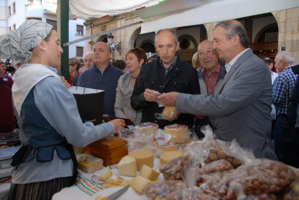 J Erkoreka, A Tapia, E Olabarria e I Anasagasti  en el último lunes de Gernika