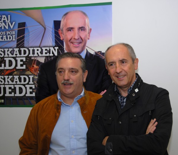 Josu Erkoreka inaugura la oficina electoral de Portugalete