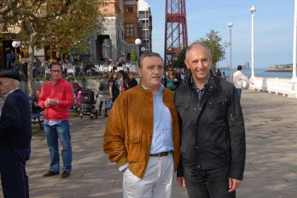 Josu Erkoreka inaugura la oficina electoral de Portugalete