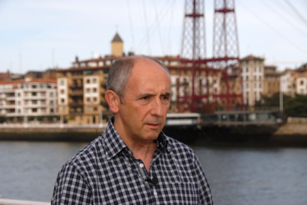 Josu Erkoreka con la televisión pública turca