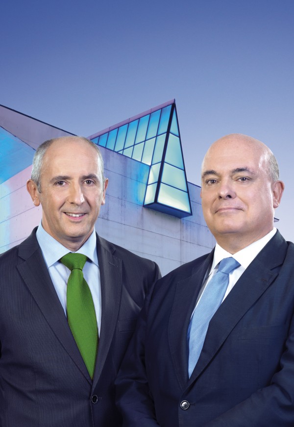 Josu Erkoreka y Emilio Olabarria