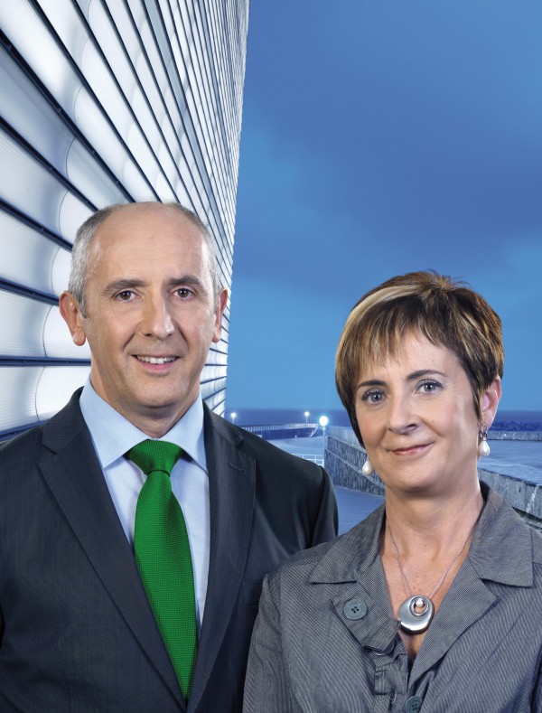 Josu Erkoreka y Arantza Tapia
