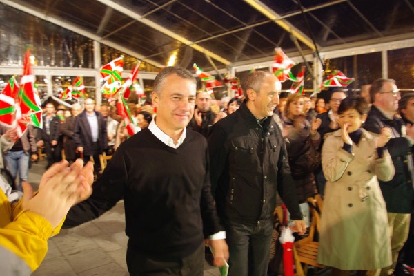 Josu Erkoreka e Iñigo Urkullu - Acto Getxo