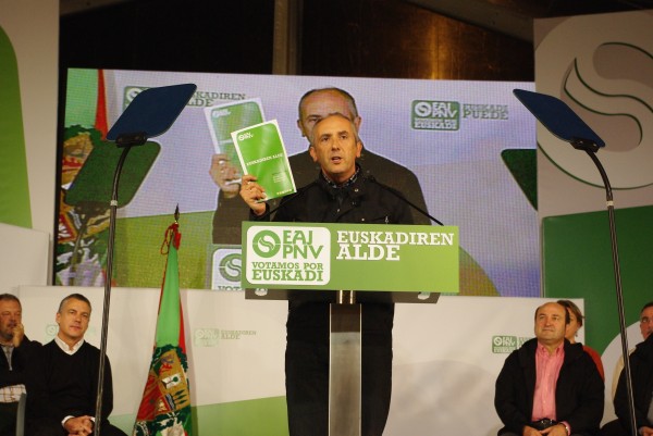 Josu Erkoreka e Iñigo Urkullu - Acto Getxo