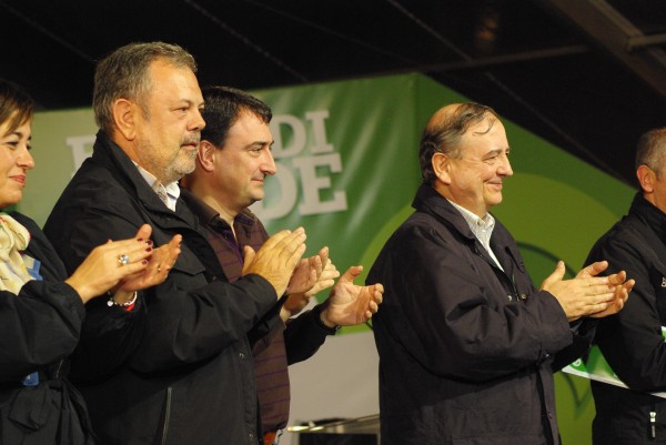 Josu Erkoreka e Iñigo Urkullu - Acto Getxo
