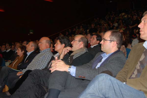 Arantxa Tapia, Josu Erkoreka, Emilio Olabarria, Joseba Egibar eta Iñigo  Urkullu Donostian