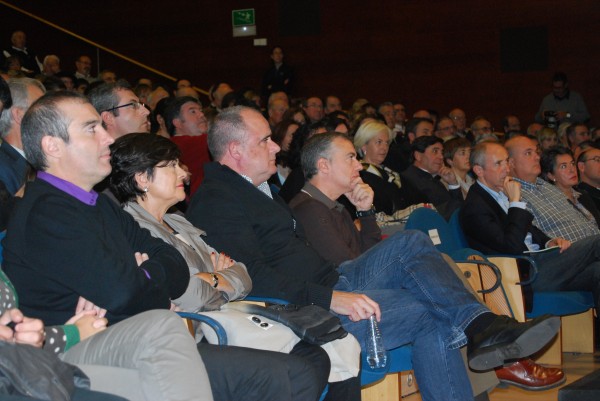 Arantxa Tapia, Josu Erkoreka, Emilio Olabarria, Joseba Egibar eta Iñigo  Urkullu Donostian