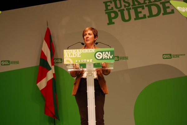 Arantxa Tapia, Josu Erkoreka, Emilio Olabarria, Joseba Egibar eta Iñigo  Urkullu Donostian