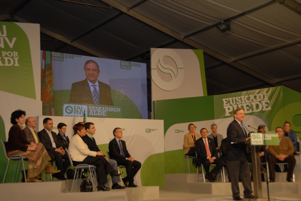 Acto político de EAJ-PNV - Elecciones generales - Basauri