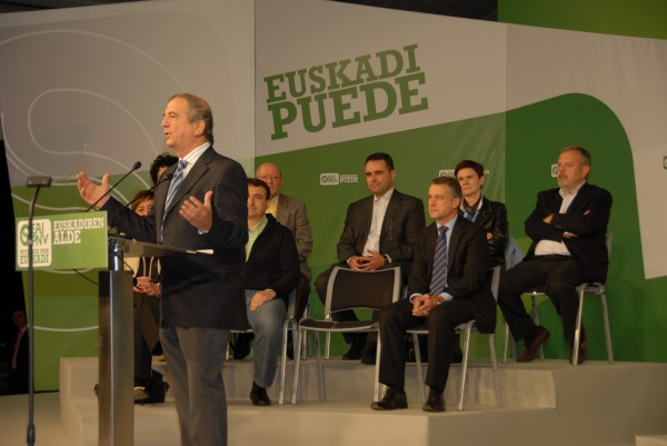 Acto político de EAJ-PNV - Elecciones generales - Basauri