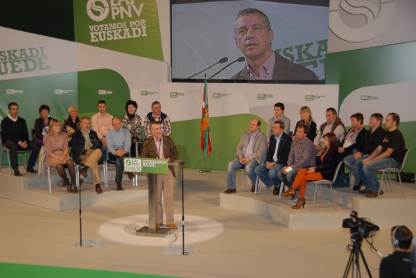 Iñigo Urkullu, Josu Erkoreka eta Kongresu eta Senaturako Hautagai guztiak. Bermeon