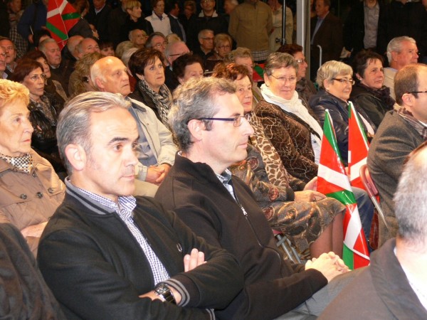 Iñigo Urkullu, Arantxa Tapia y Joseba Egibar en Eibar