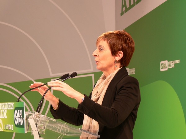 Iñigo Urkullu, Arantxa Tapia eta Joseba Egibar Eibarren