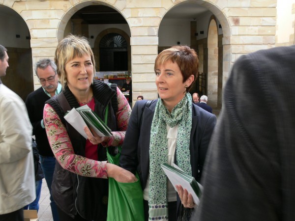 Arantxa Tapia, Joseba Agirretxea eta Lorea Leanizbarrutia Ordizian