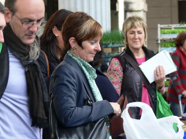 Arantxa Tapia, Joseba Agirretxea eta Lorea Leanizbarrutia Ordizian