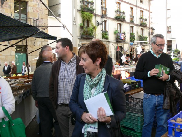 Arantxa Tapia, Joseba Agirretxea eta Lorea Leanizbarrutia Ordizian