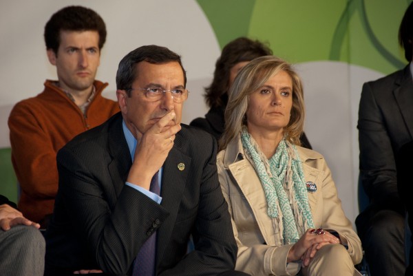 Josu Erkoreka, Iñigo Urkullu y resto de candidaturas en el mitin de Barakaldo