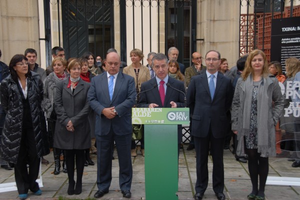 Urkullu: “EAJ ziurtasuna da, konpromisoa, Euskadi beti defendatzeko ardura”