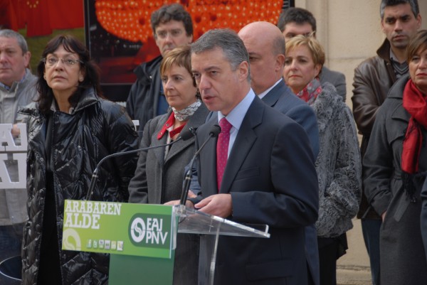 Urkullu: “EAJ ziurtasuna da, konpromisoa, Euskadi beti defendatzeko ardura”