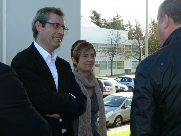 Arantxa Tapia, Joseba Egibar eta Iñigo Urkullu Miramonen
