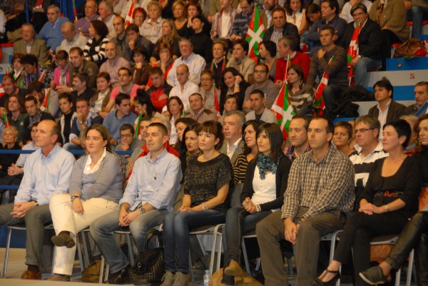 Iñigo Urkullu, Josu Erkoreka, Arantxa Tapia eta Emilio Olabarria. Bilboko 