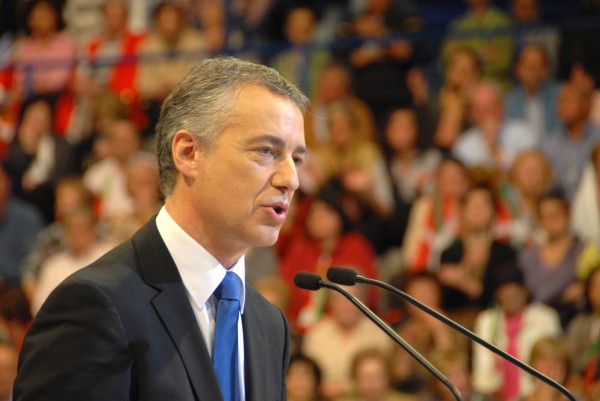 Iñigo Urkullu, Josu Erkoreka, Arantxa Tapia eta Emilio Olabarria. Bilboko 
