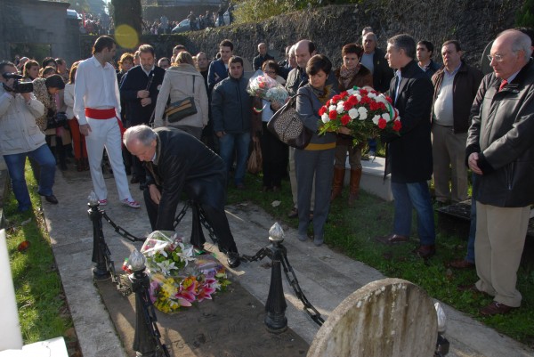116aniversario del fallecimiento del fundador de EAJ-PNV, Sabino Arana