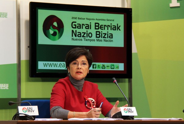 Belen Greaves, EAJren Aberri Kontseiluaren (EBB) Idazkaria da