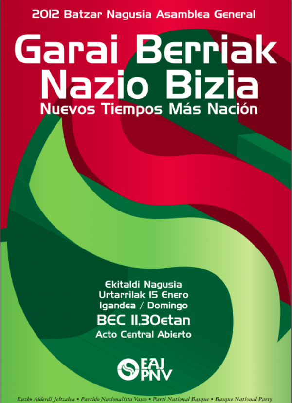 Asamblea General Nuevos Tiempos Más Nación EAJ-PNV