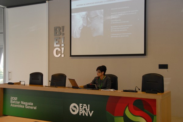 Asamblea General EAJ-PNV Belen Greaves