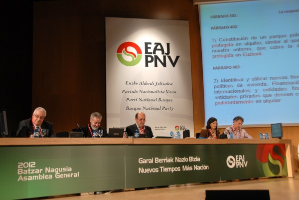 VI Asamblea General Nuevos Tiempos Más Nación EAJ-PNV