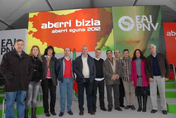 Iñigo Urkullu  Aberri Eguna 2012 Aberri Bizia EAJ-PNV