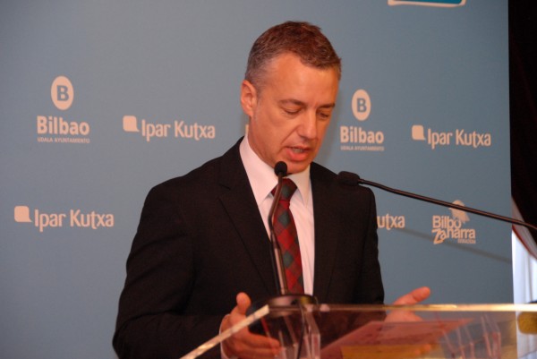 Iñigo Urkullu en la lectura de Zergaitik Panpox