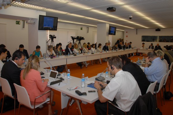 Iñigo Urkullu en el Consejo de PDE en Bilbao