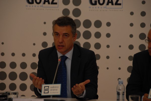 Iñigo Urkullu en la presentación de Hermes