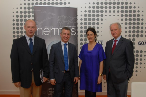 Iñigo Urkullu en la presentación de Hermes