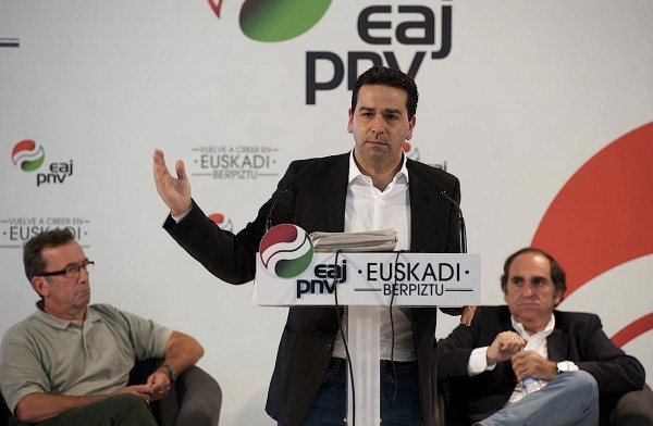 Iñigo Urkullu Gobernu zuzena jardunaldian. Donostia