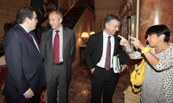 Iñigo Urkullu en Madrid en el Foro Nueva Economía