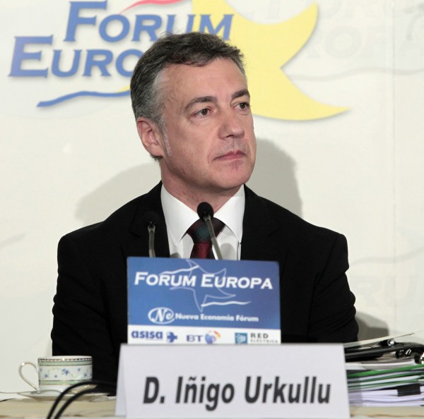Iñigo Urkullu en Madrid en el Foro Nueva Economía