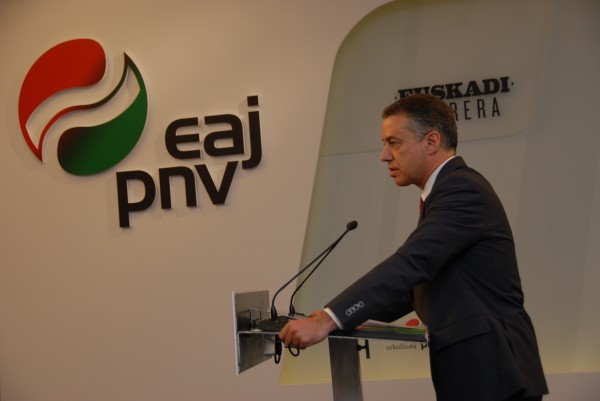 Iñigo Urkullu, presidente del EBB de EAJ-PNV y candidato a lehendakari 