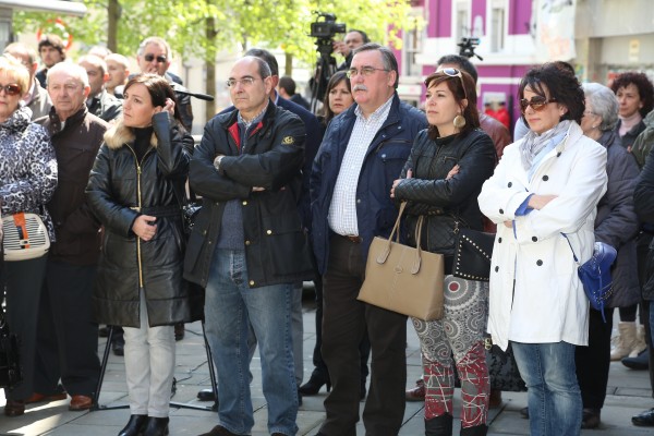 Andoni Ortuzar e Itxaso Atutxa en el 35 aniversario batzoki de Lekeitio