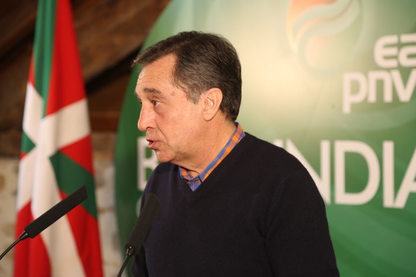 Andoni Ortuzar y Xabier Agirre en Ozaeta