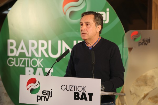 Andoni Ortuzar eta Xabier Agirre Ozaetan