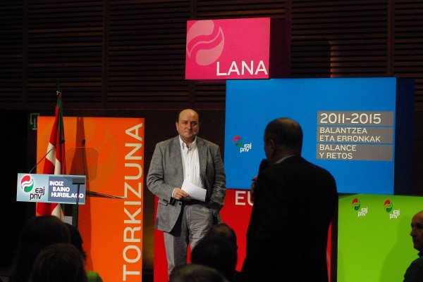 Andoni Ortuzar EAJ PNV en el Kursaal de Donostia: nuestra prioridad son las personas
