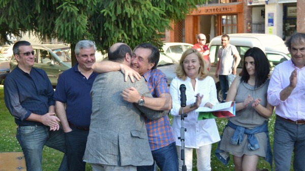 Andoni Ortuzar en el Aniversario del Batzoki de Abendaño